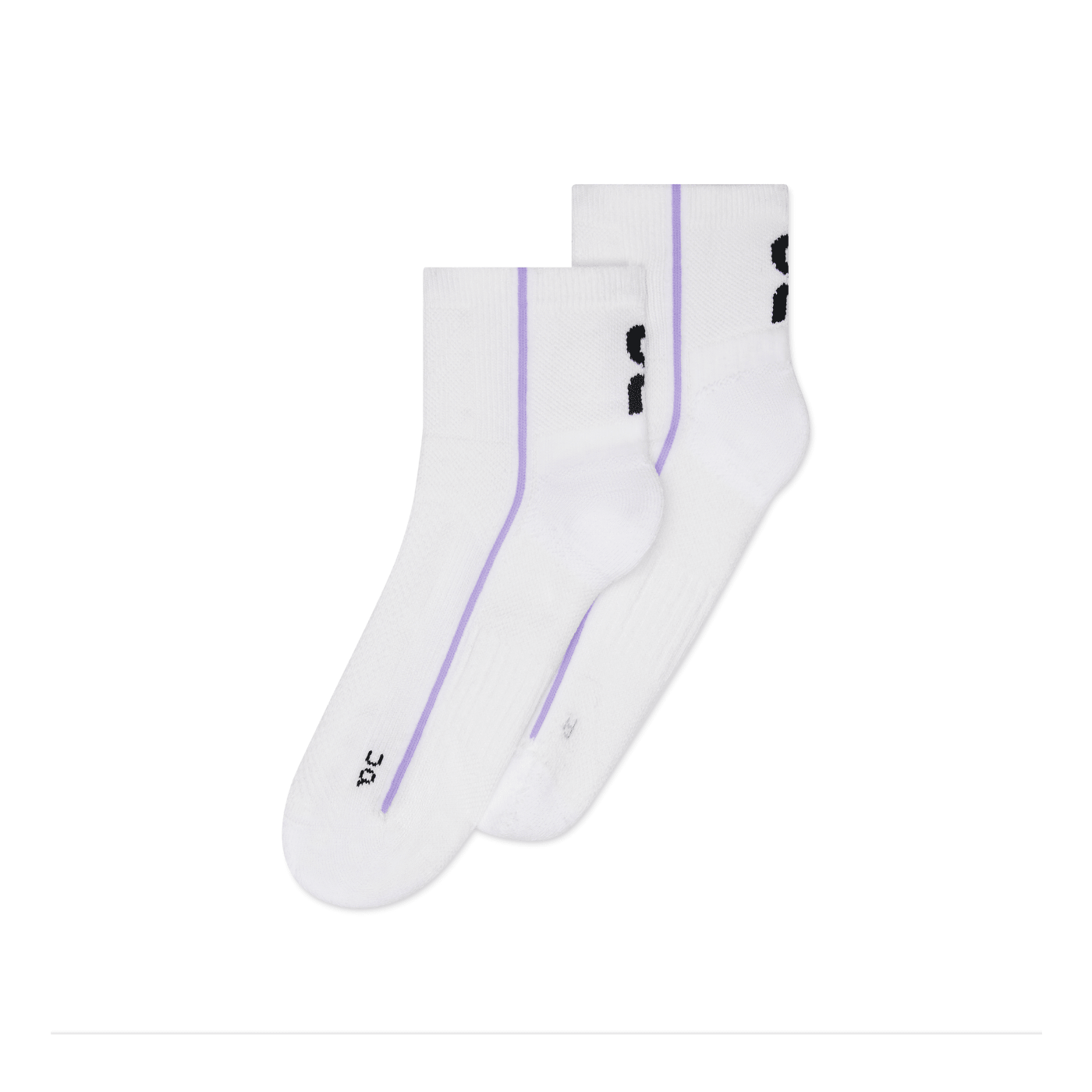 On Running Court Sock Mid White Bloom — ON CLOUD | Authentic India