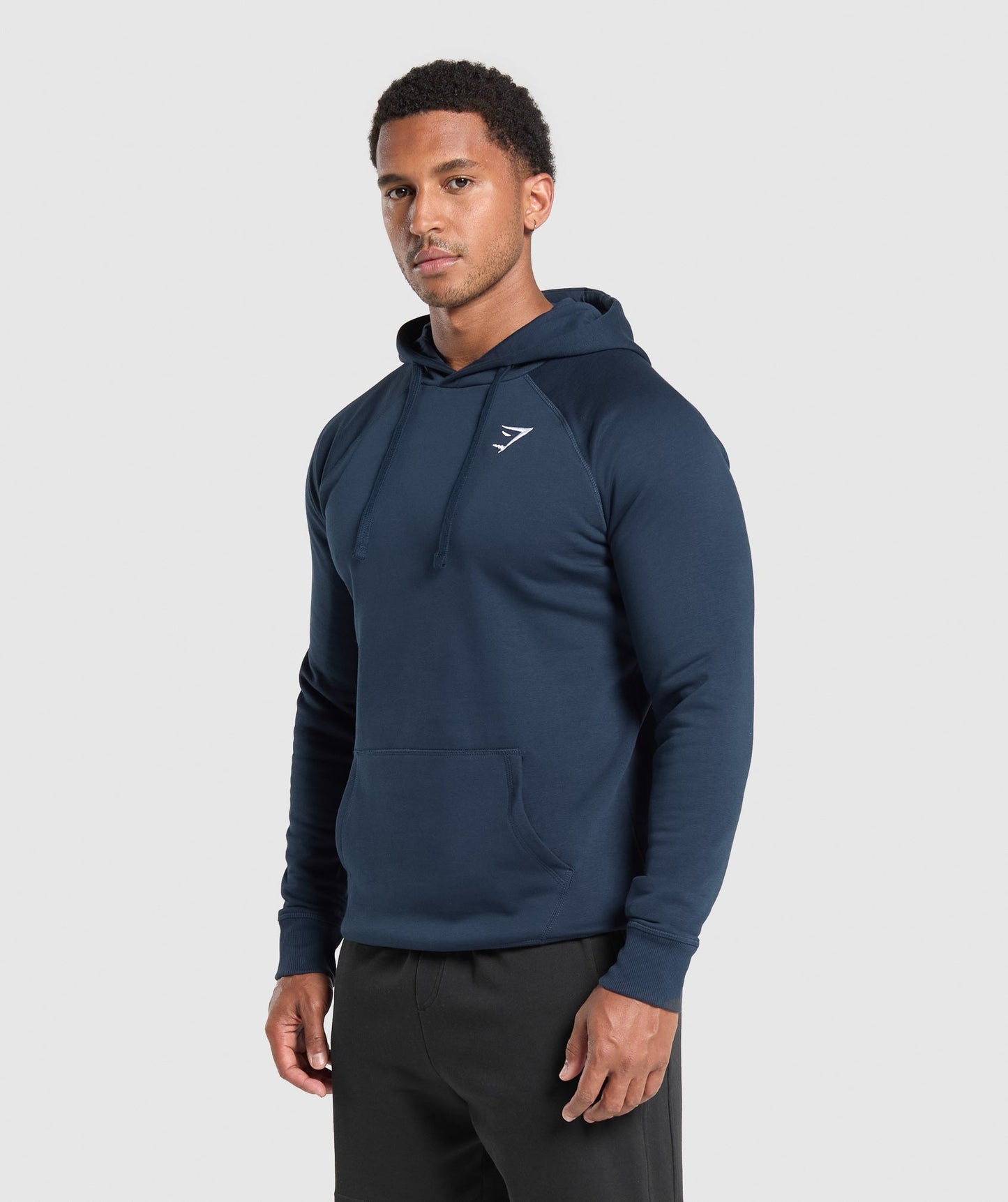 Gymshark Crest Hoodie Navy — Gymshark | Authentic India