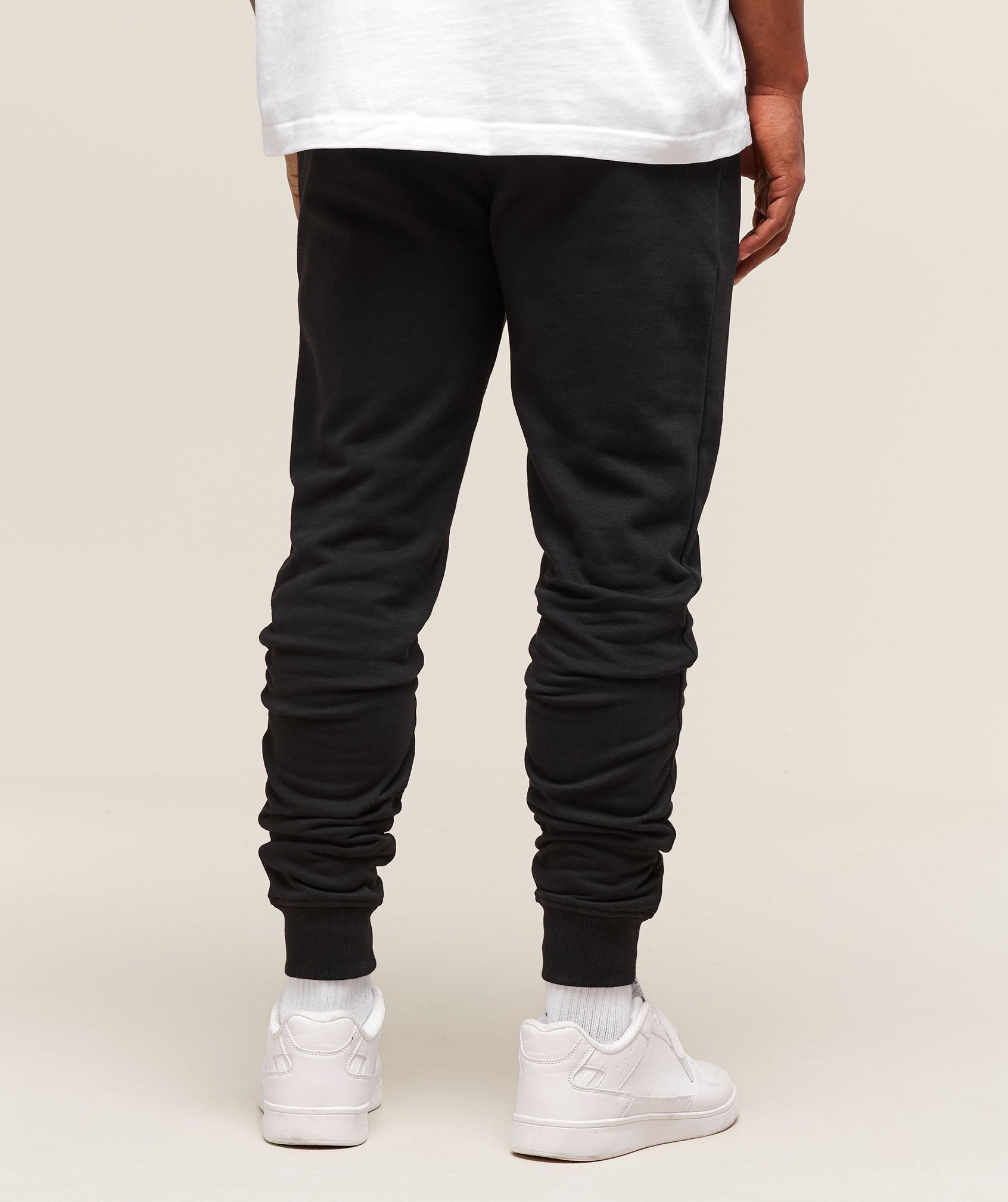 Gymshark Crest Tall Joggers Black — Gymshark | Authentic India