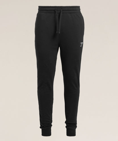 Gymshark Crest Tall Joggers Black — Gymshark | Authentic India