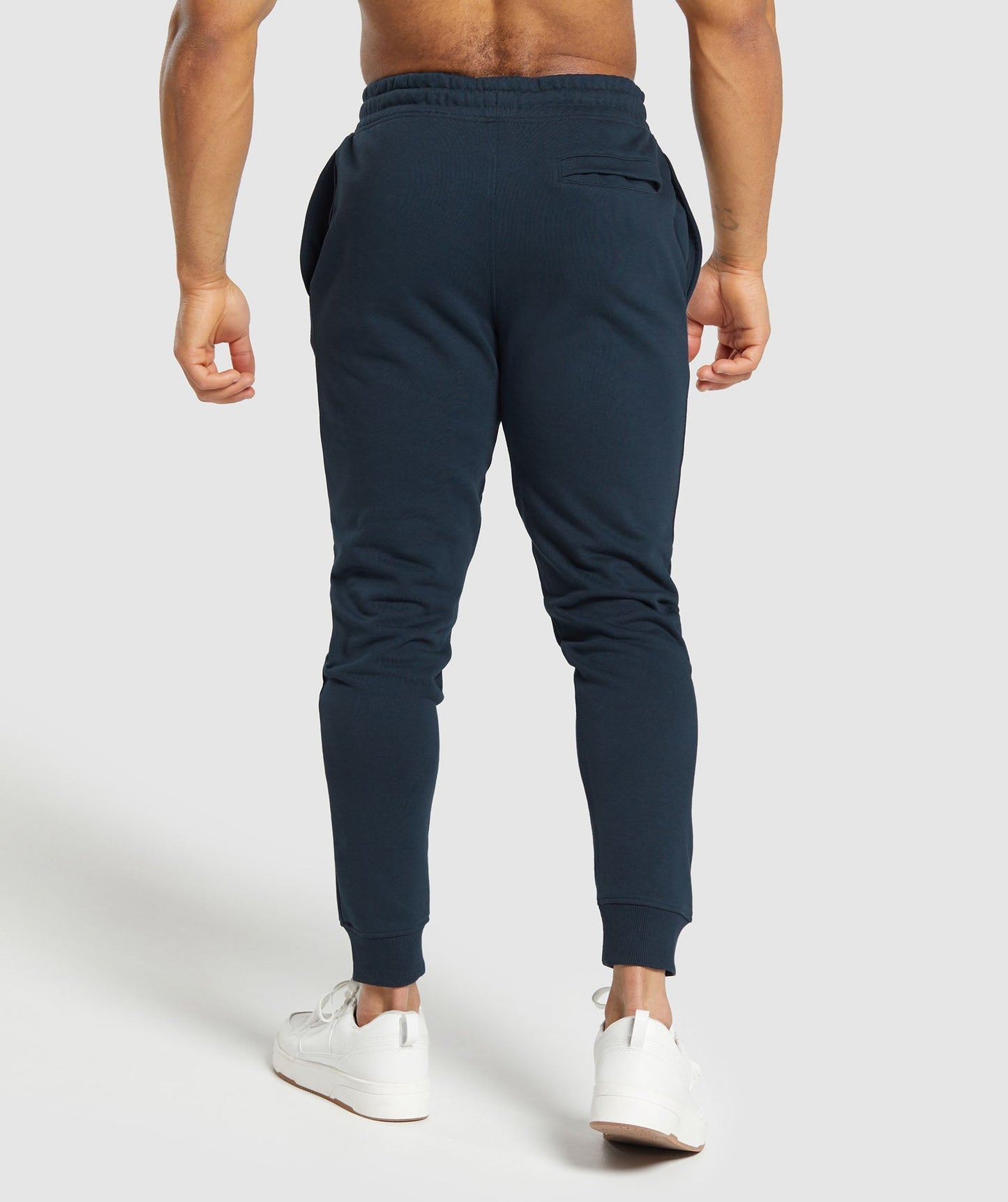 Gymshark Crest Joggers Navy — Gymshark | Authentic India