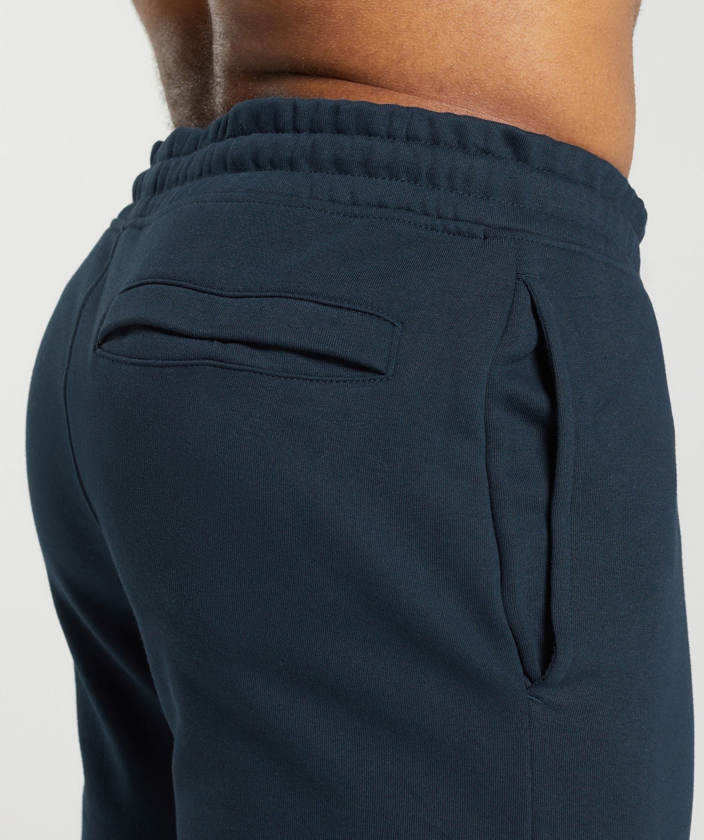 Gymshark Crest Joggers Navy — Gymshark | Authentic India