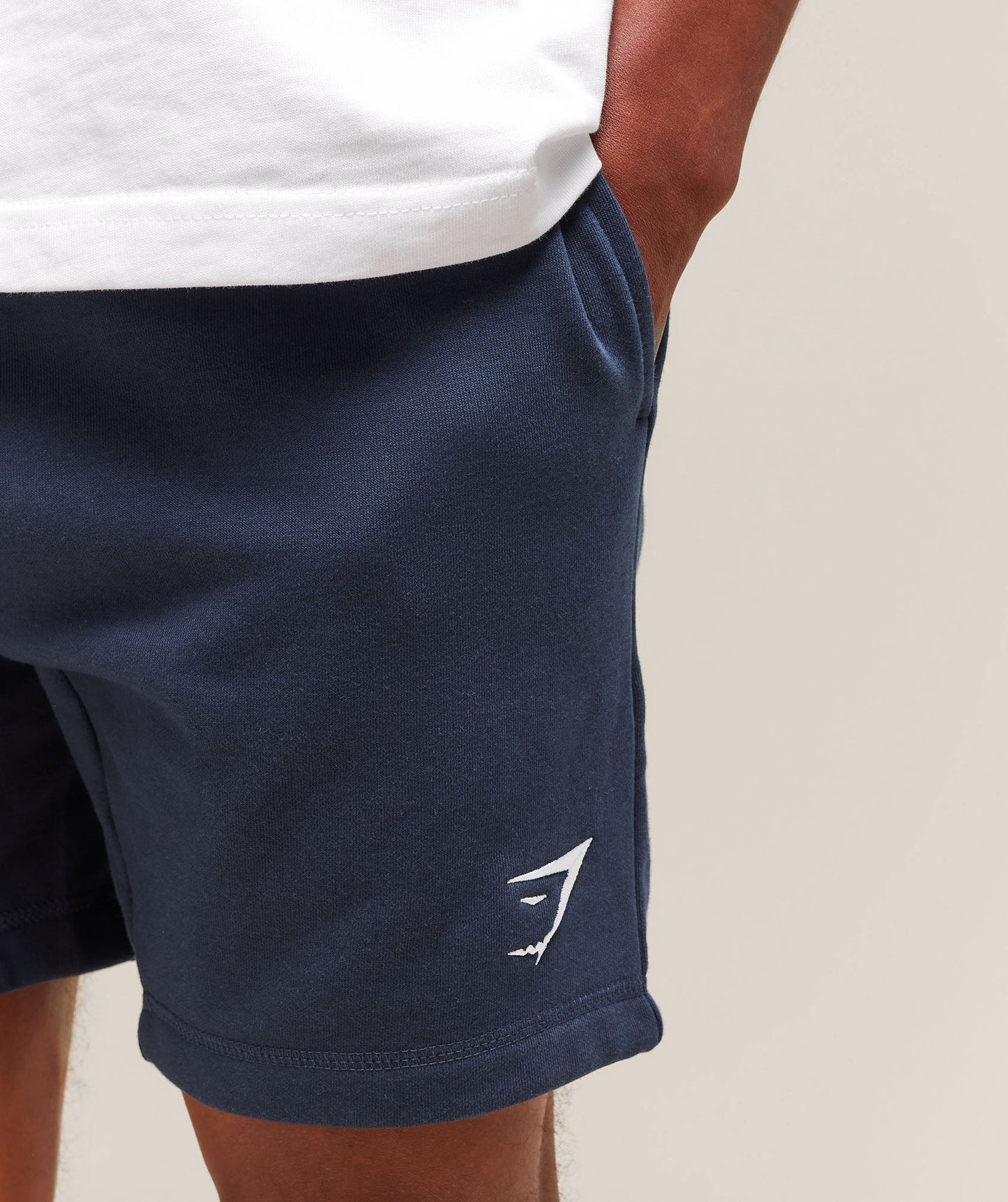 Gymshark Crest 7" Shorts Navy — Gymshark | Authentic India