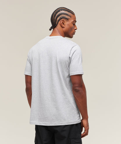 Gymshark Crest T-Shirt Light Grey Marl — Gymshark | Authentic India