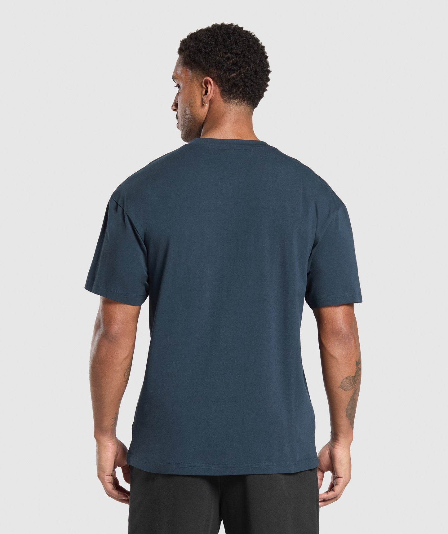 Gymshark Crest T-Shirt Navy — Gymshark | Authentic India