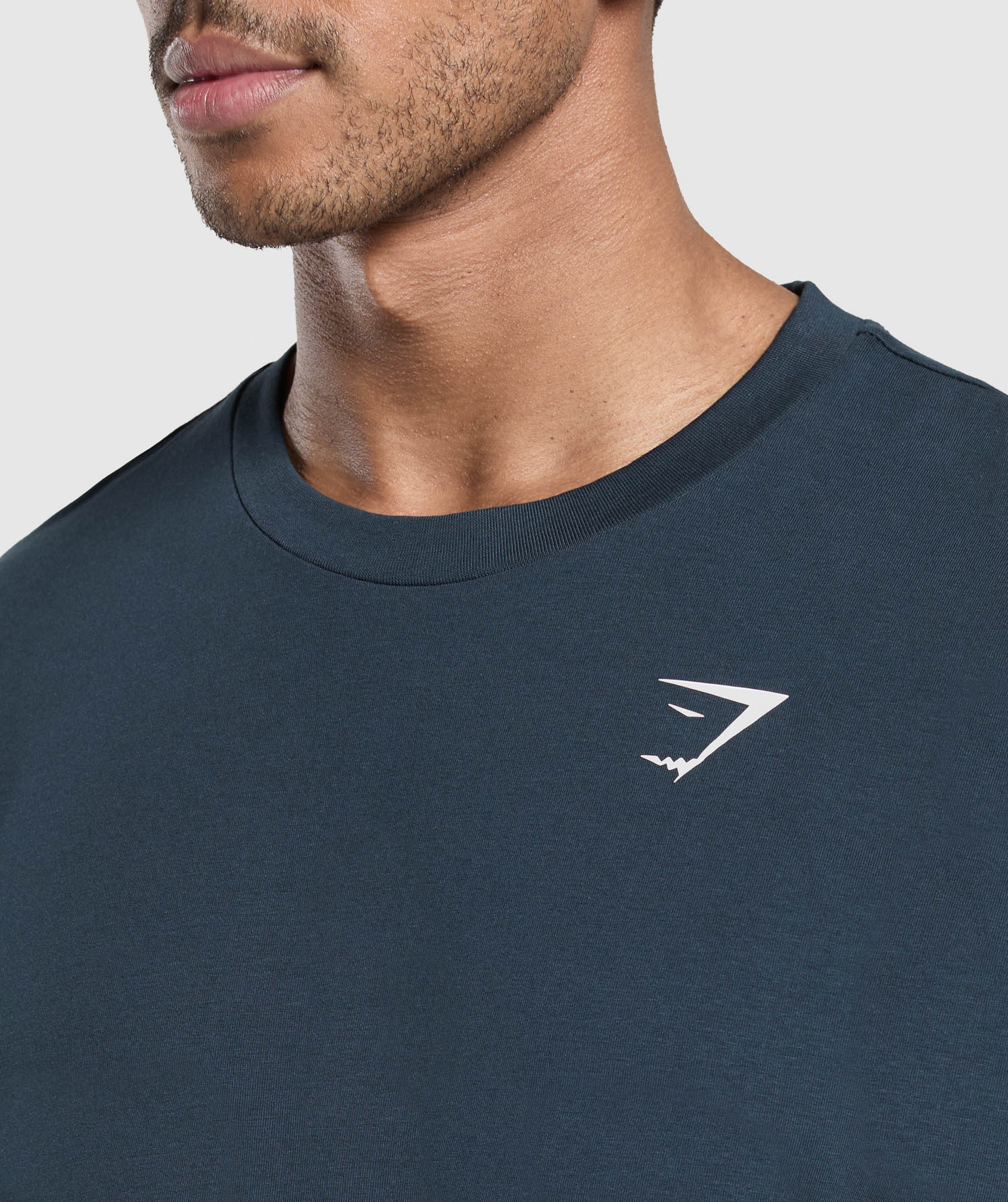 Gymshark Crest T-Shirt Navy — Gymshark | Authentic India