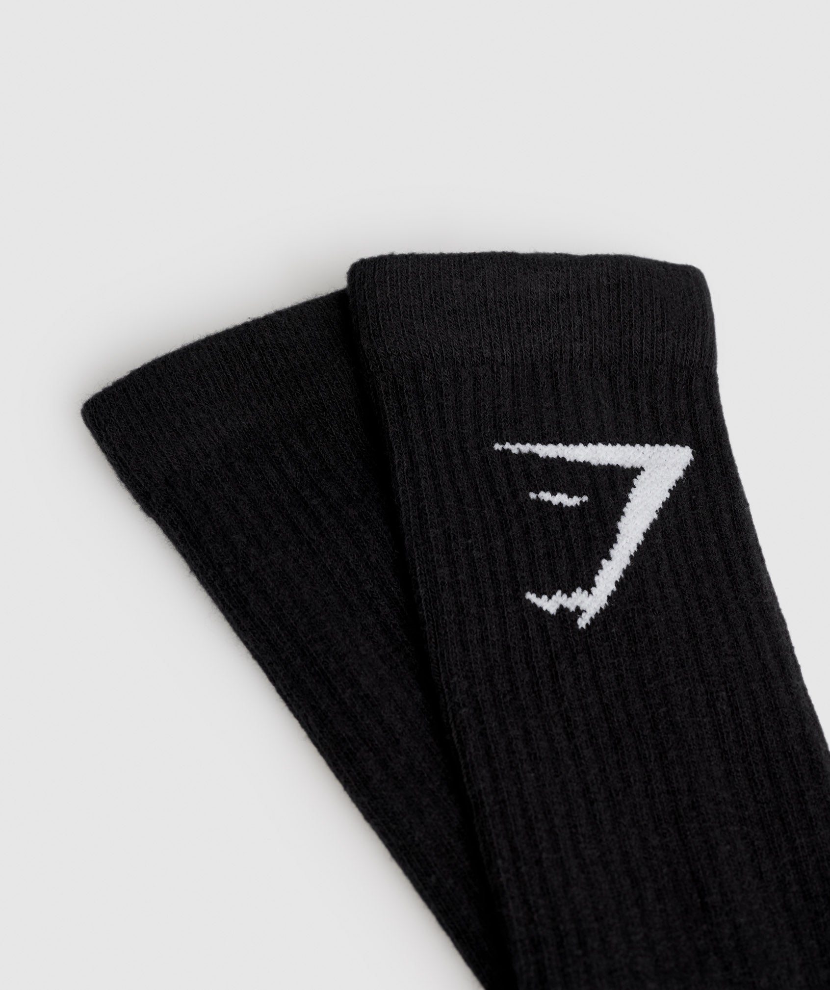 Gymshark Crew Socks 3Pk Black — Gymshark | Authentic India