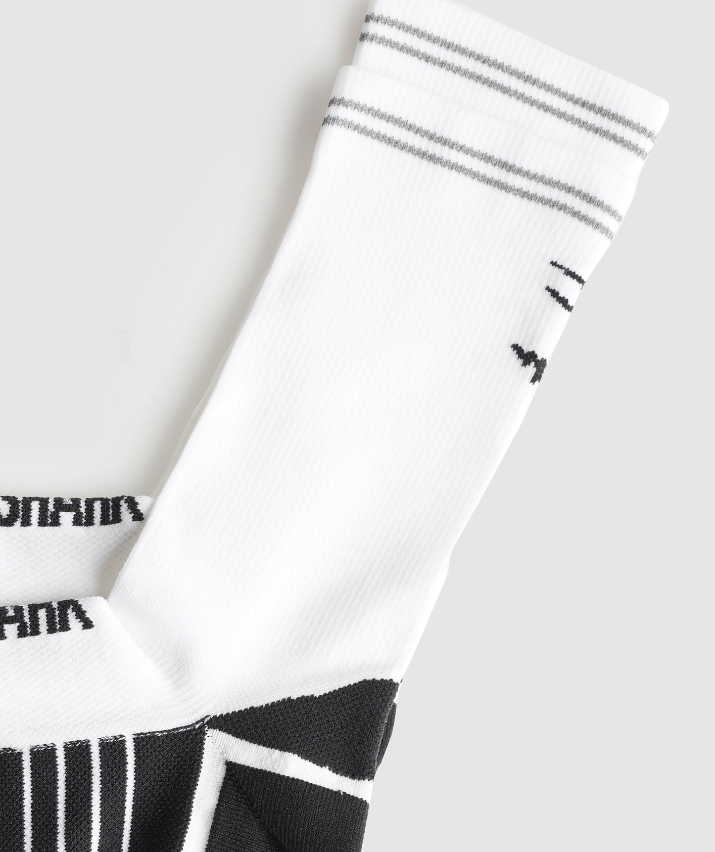 Women's Gymshark Crew Running Socks White — Gymshark | Authentic India