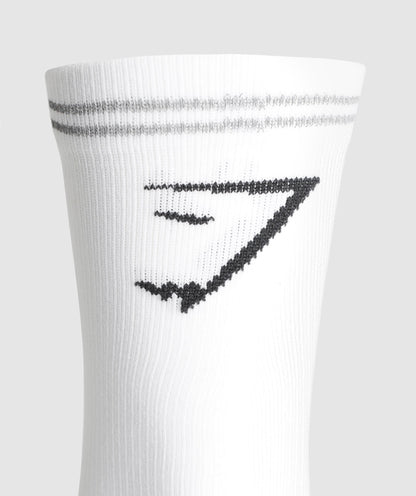 Women's Gymshark Crew Running Socks White — Gymshark | Authentic India
