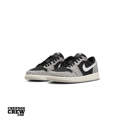 Jordan 1 Retro Low OG Black Cement (W)