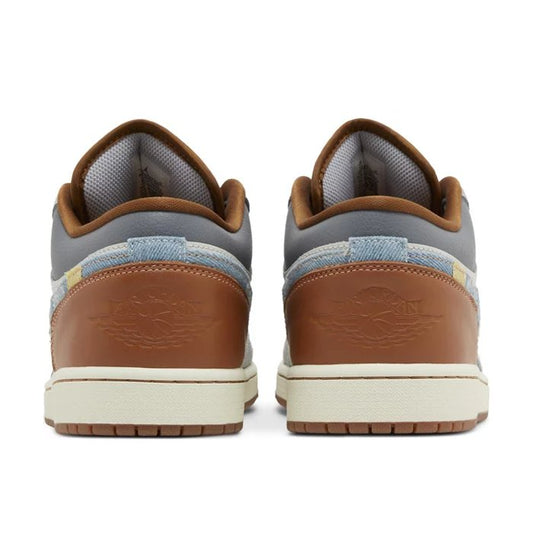 Jordan 1 Low SE Phantom Repaired Denim Swoosh