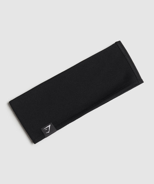 Gymshark Diffuse Sweat Headband Black — Gymshark | Authentic India