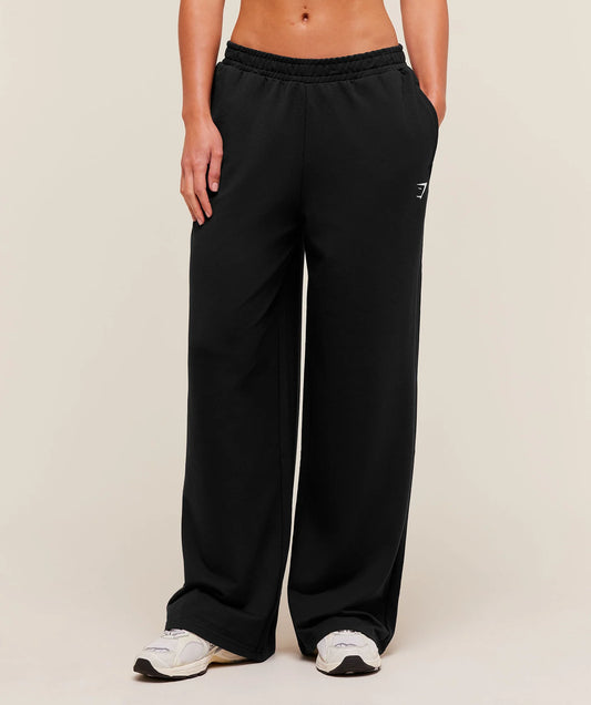 GYMSHARK Lifting Dipped Waistband Pants Black