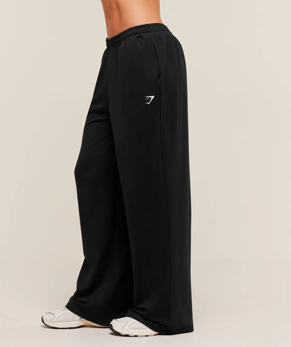 GYMSHARK Lifting Dipped Waistband Pants Black