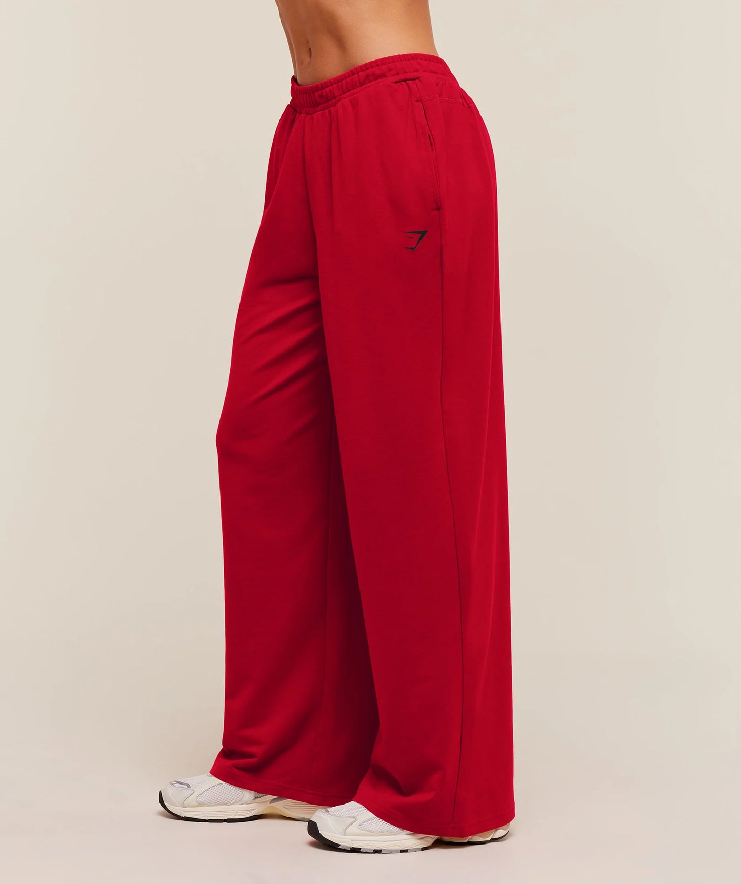 GYMSHARK Lifting Dipped Waistband Pants Carmine Red