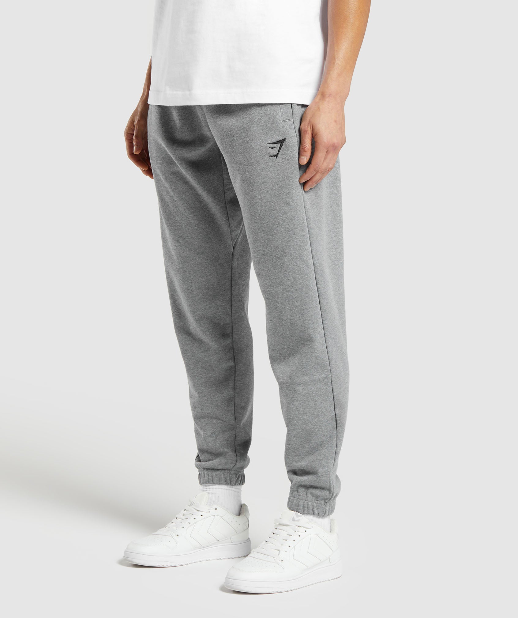 Gymshark Essential Oversized Joggers Charcoal Grey Marl — Gymshark | Authentic India