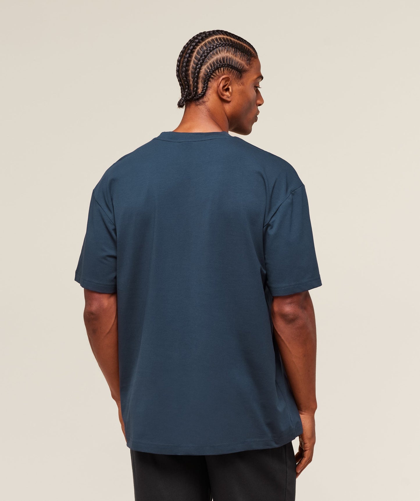 Gymshark Essential Oversized T-Shirt Navy — Gymshark | Authentic India