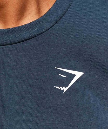 Gymshark Essential Oversized T-Shirt Navy — Gymshark | Authentic India