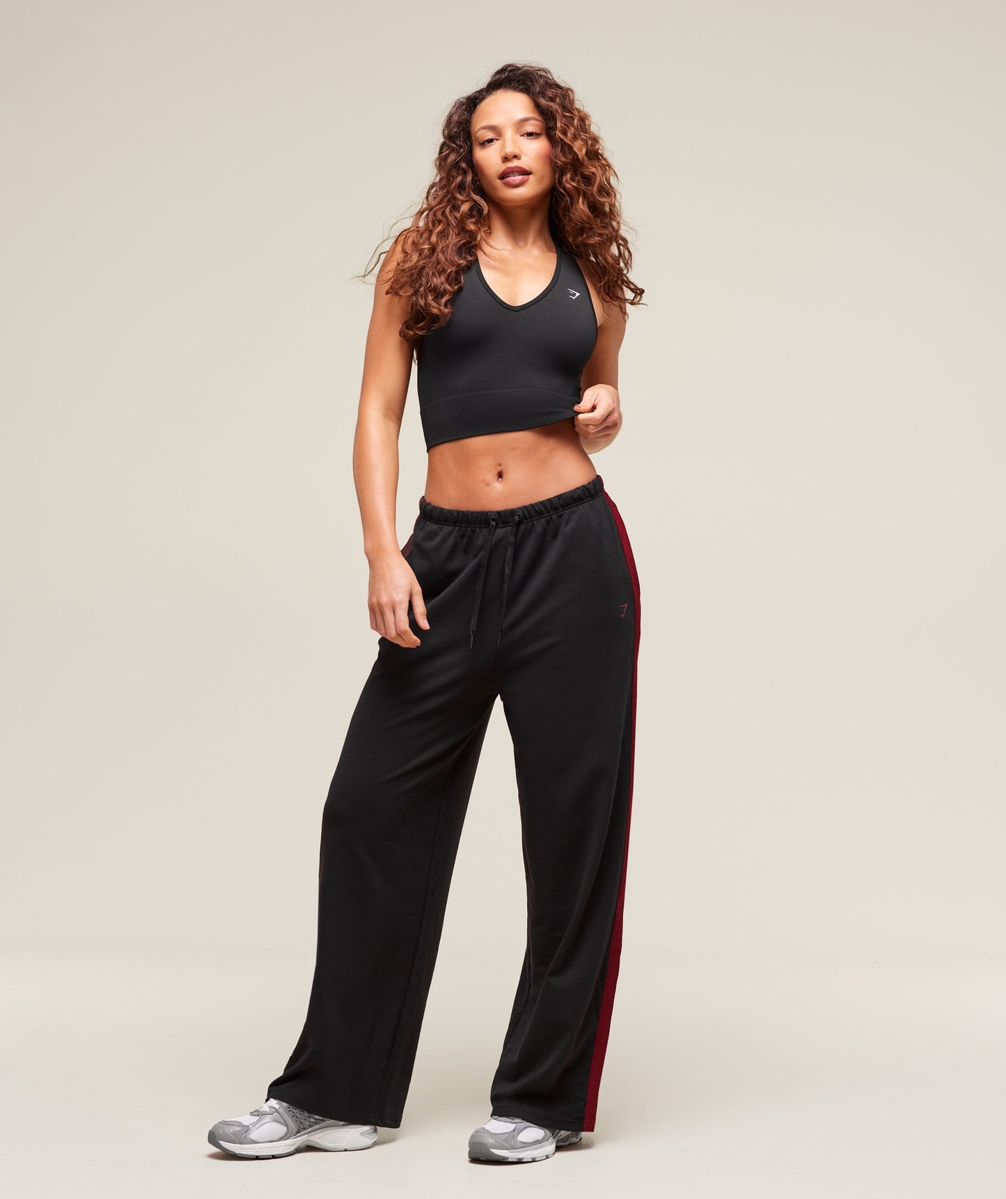 Women's Gymshark Everyday Seamless Crop Tank Black — Gymshark | Authentic India