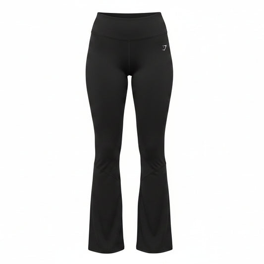 GYMSHARK Everyday Seamless Flared Leggings Black