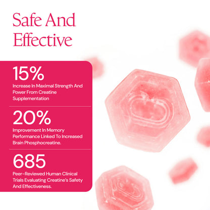 CREATE Creatine Monohydrate Gummies 'Watermelon'