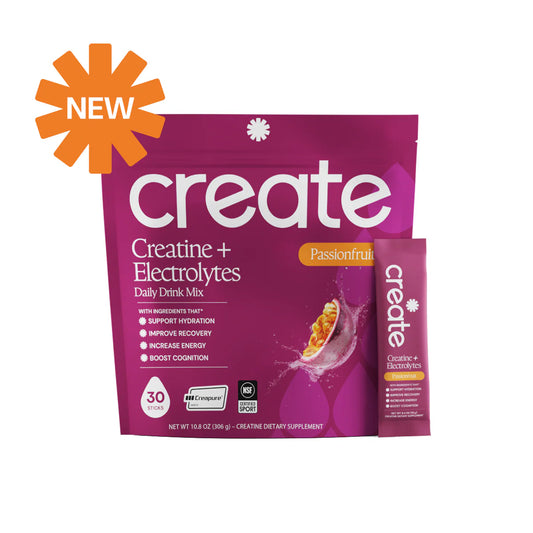 CREATE Creatine + Electrolytes Mix 'Passionfruit'