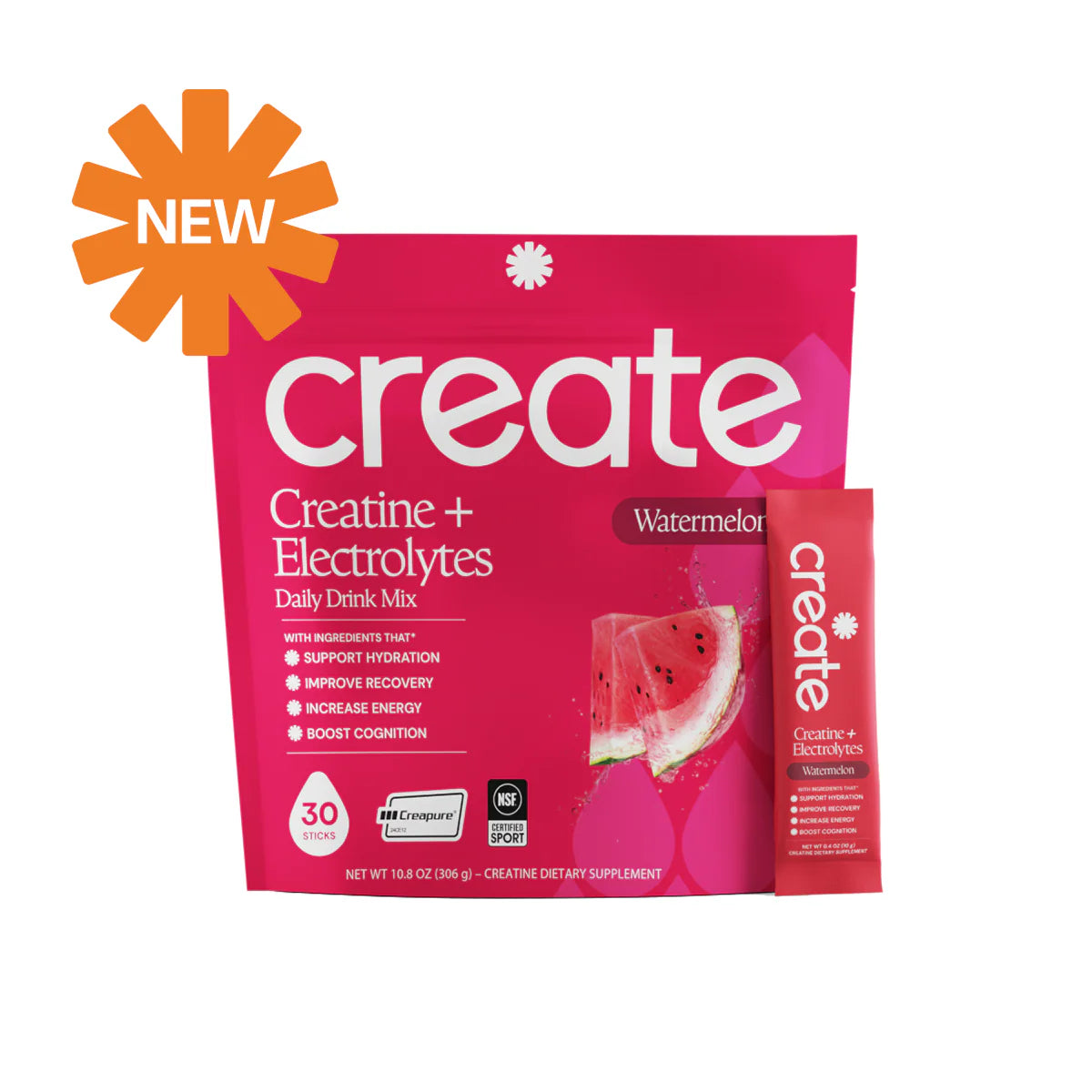 CREATE Creatine + Electrolytes Mix 'Watermelon'