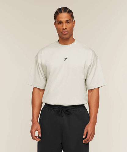 GYMSHARK Atlas T-Shirt Tinted White