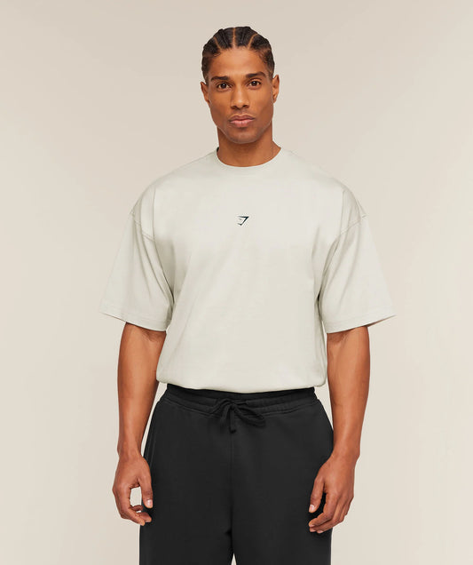 GYMSHARK Atlas T-Shirt Tinted White