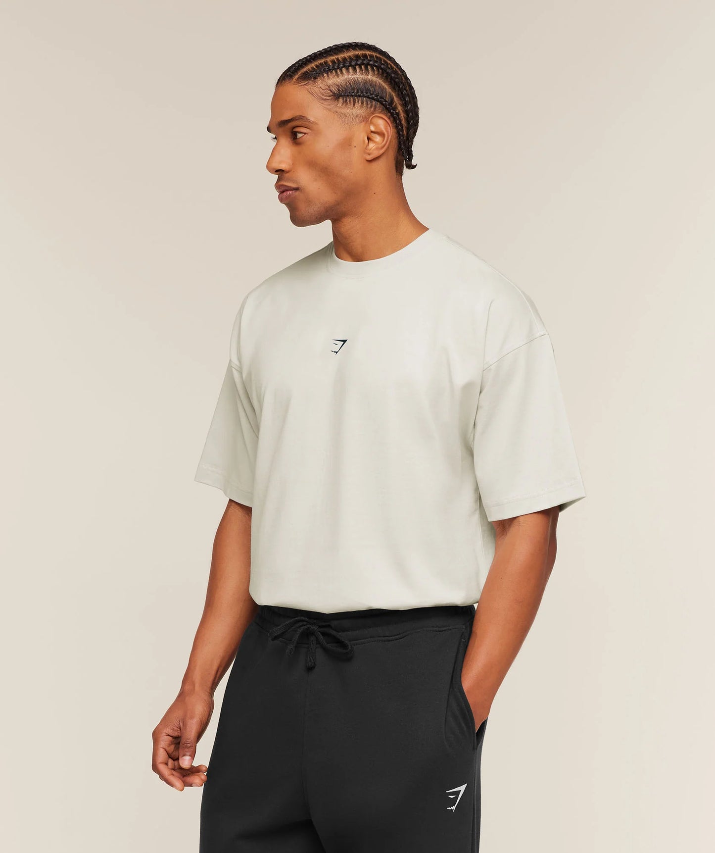GYMSHARK Atlas T-Shirt Tinted White