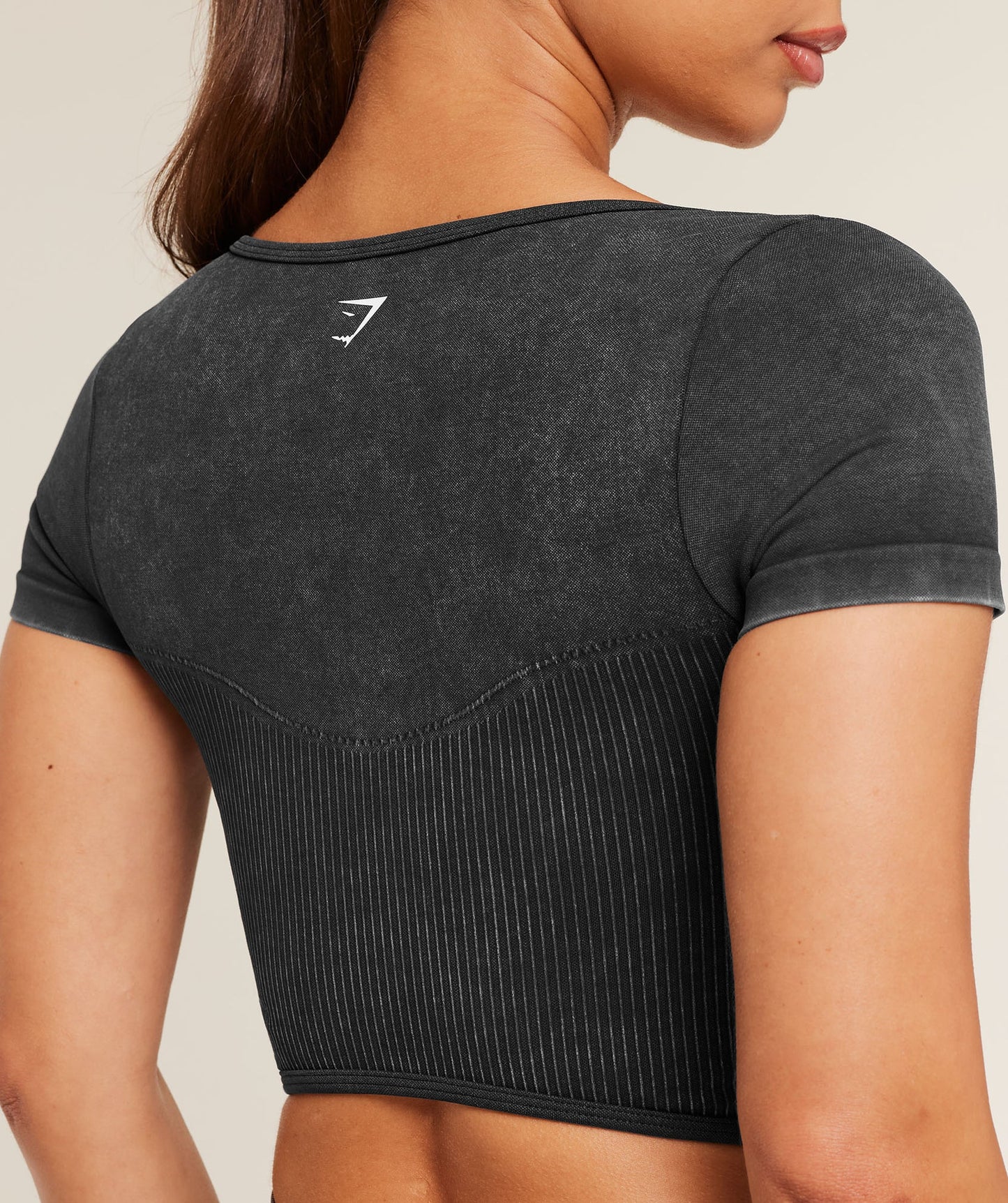 GYMSHARK Gymshark x Bratz Crop Top Black/Wash