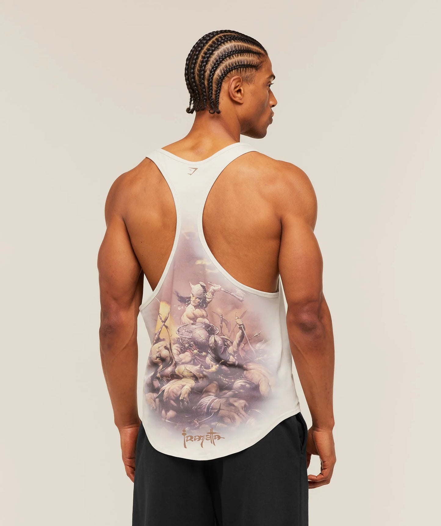 Gymshark x Frazetta Power Stringer Tinted White