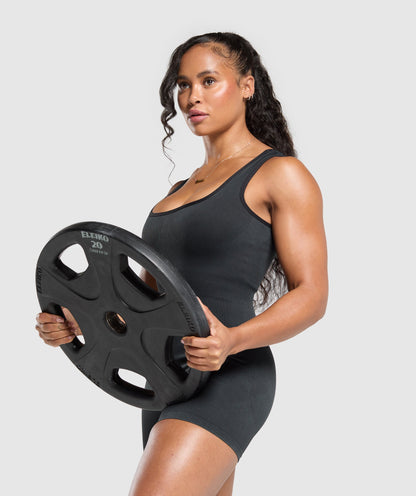 Women's Gymshark Gains Seamless All-In-One Black — Gymshark | Authentic India