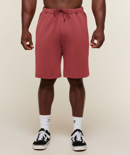GYMSHARK X SAM SULEK SHORTS - Rust Red