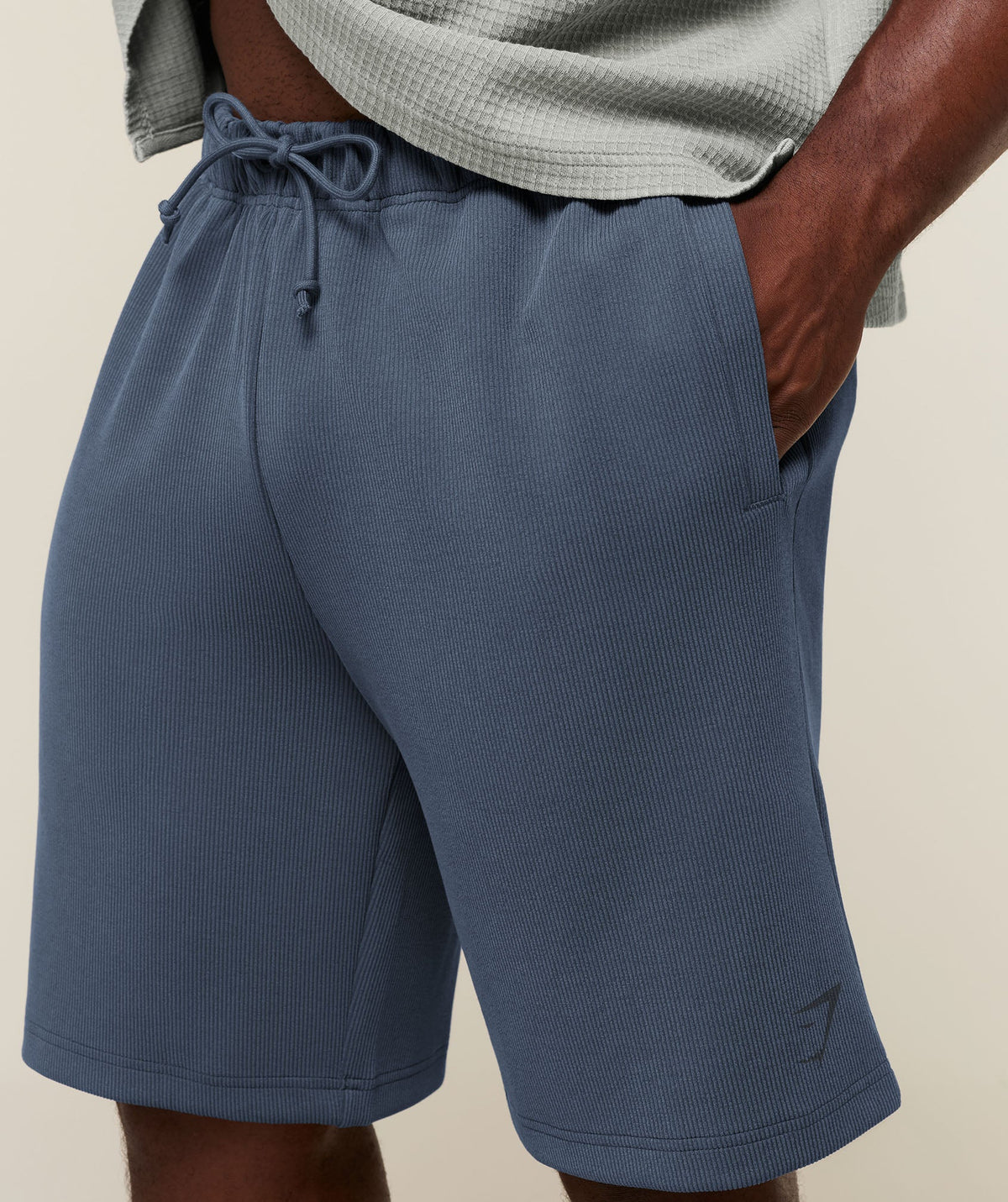 GYMSHARK X SAM SULEK SHORTS - Shadow Blue