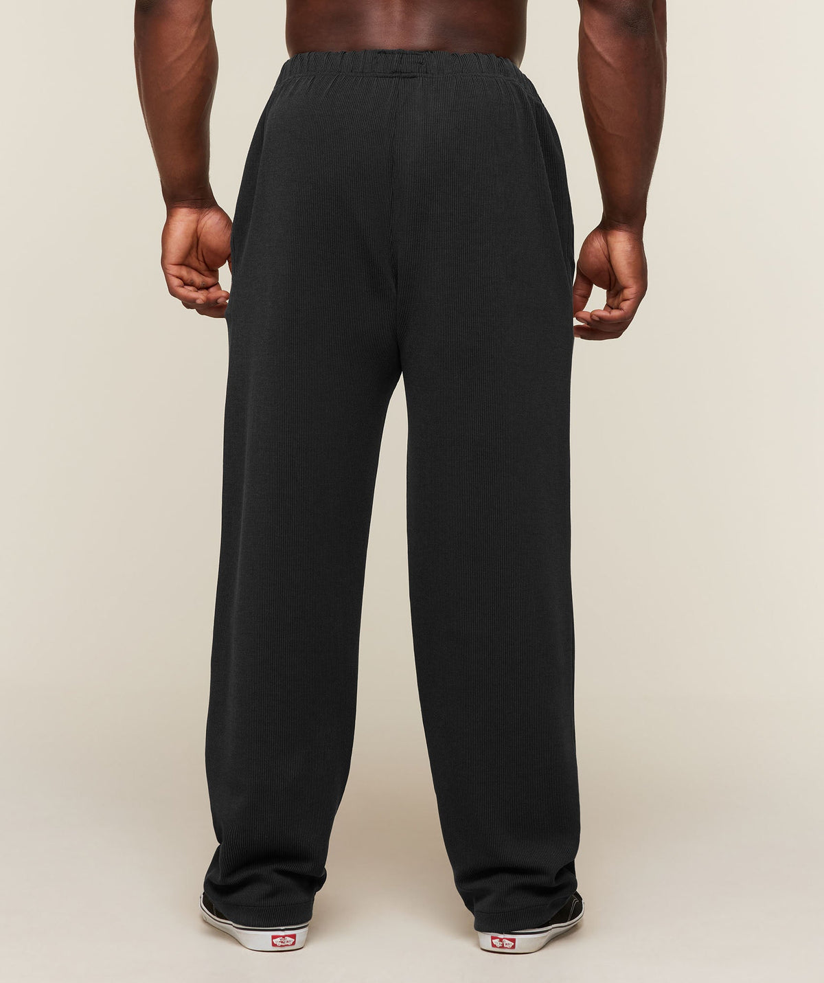 GYMSHARK X SAM SULEK OVERSIZED PANTS - Black