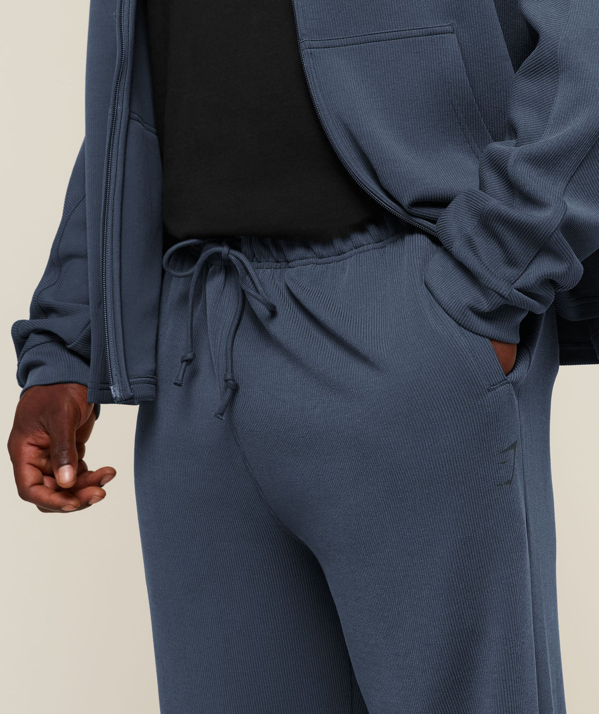 GYMSHARK X SAM SULEK OVERSIZED PANTS - Shadow Blue