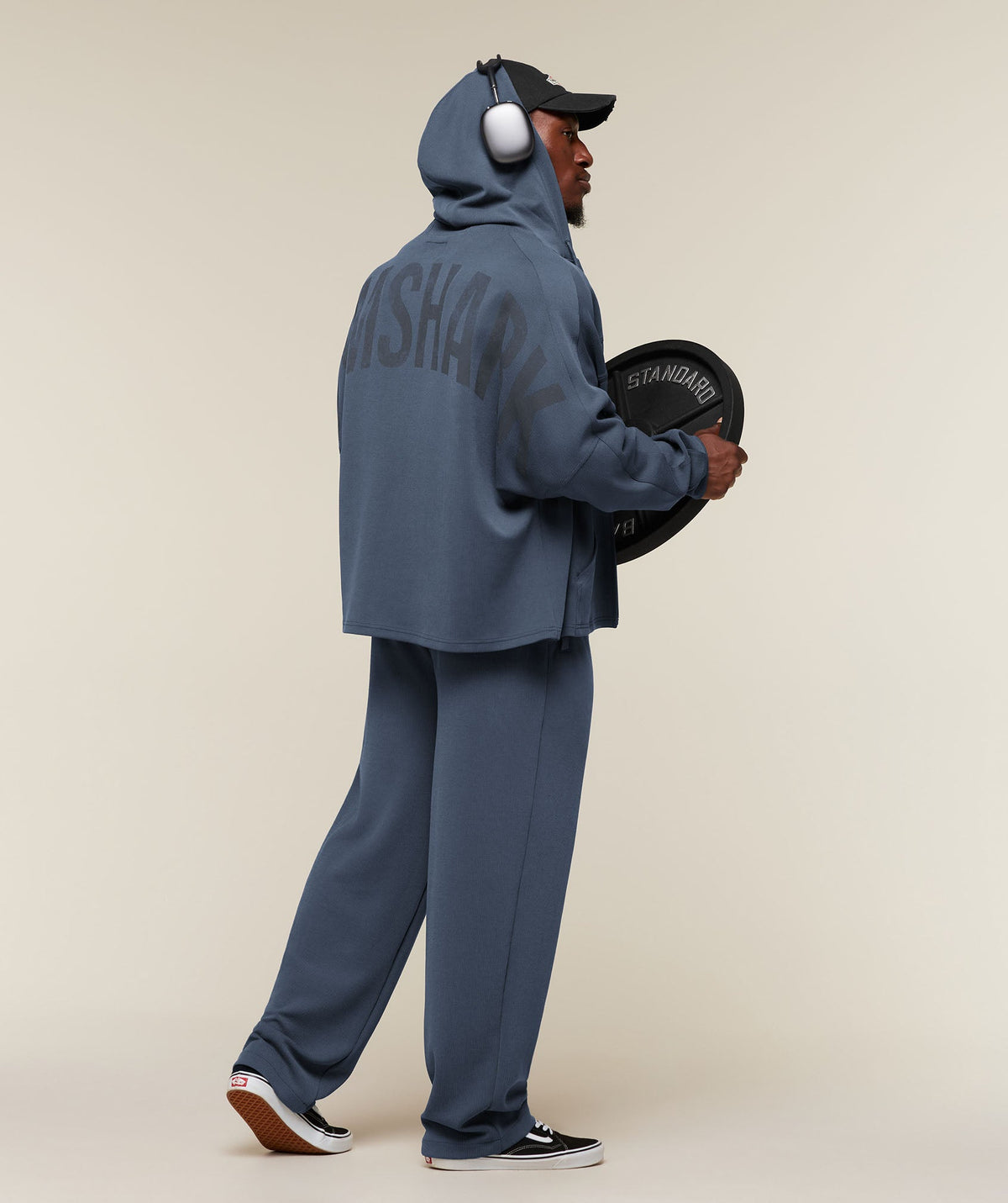 GYMSHARK X SAM SULEK OVERSIZED PANTS - Shadow Blue