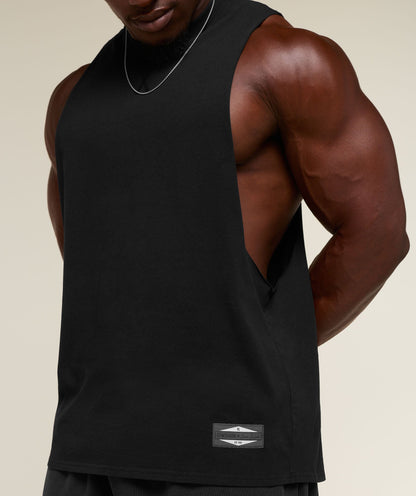 GYMSHARK X SAM SULEK TANK - Black/Wash