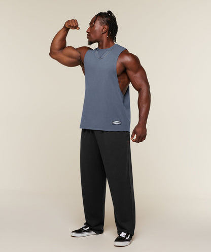 GYMSHARK X SAM SULEK TANK - Shadow Blue/Wash