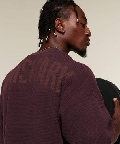 GYMSHARK X SAM SULEK T-SHIRT - Cherry Purple/Wash