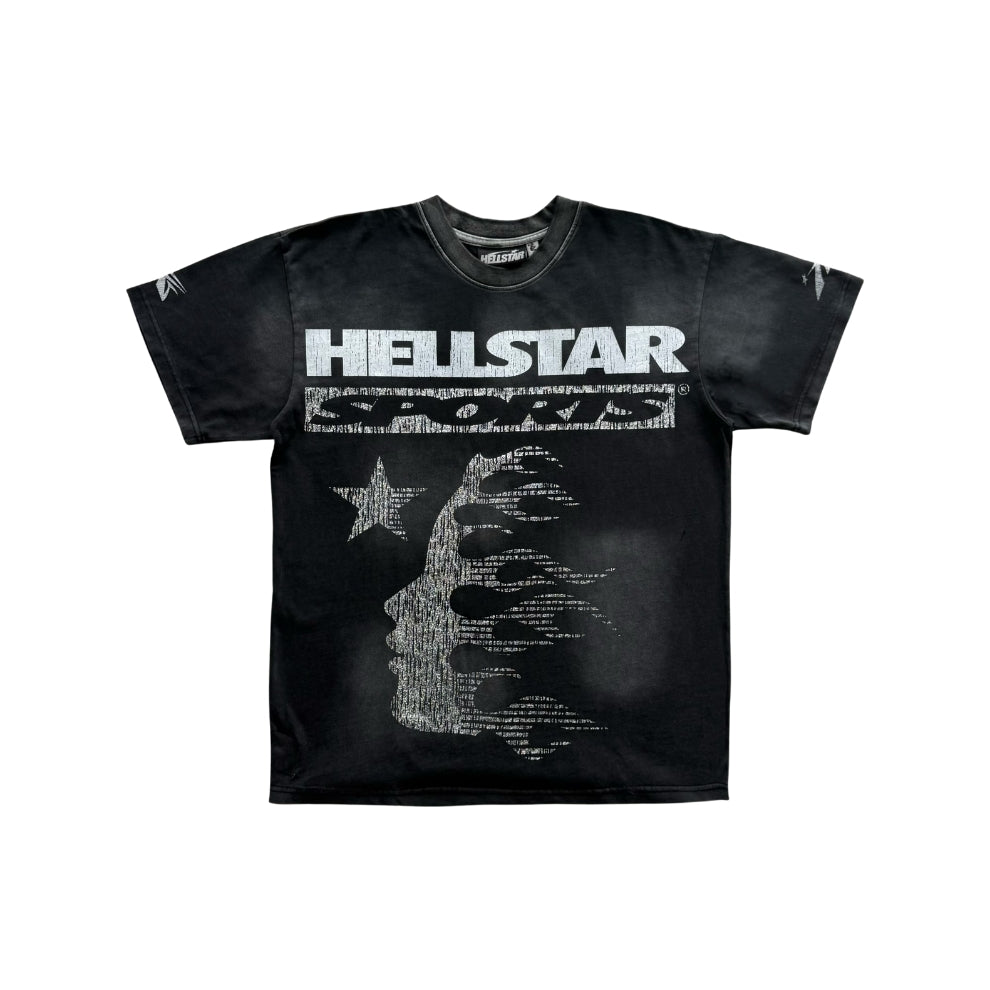 Hellstar Sports Family Glitter T-shirt Black