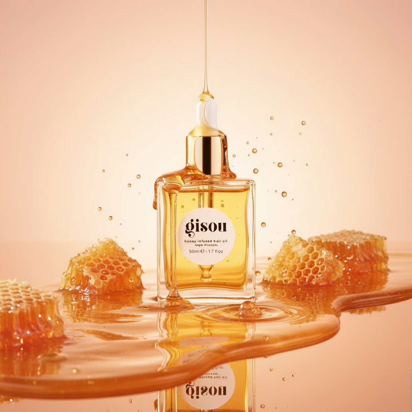 Gisou Honey Infused Hair Oil — GISOU | Authentic India