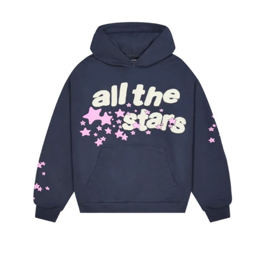 Broken Planet Hoodie All The Stars Navy