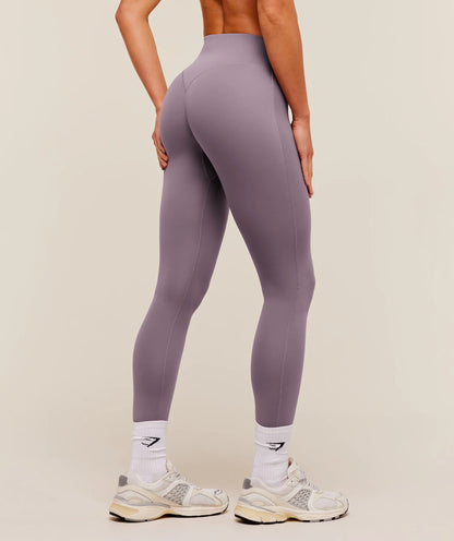 GYMSHARK Intense Bum Scrunch Leggings Dusk Purple