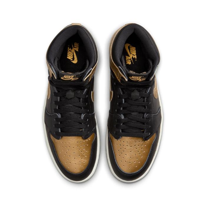 Jordan 1 Retro High OG Black Metallic Gold