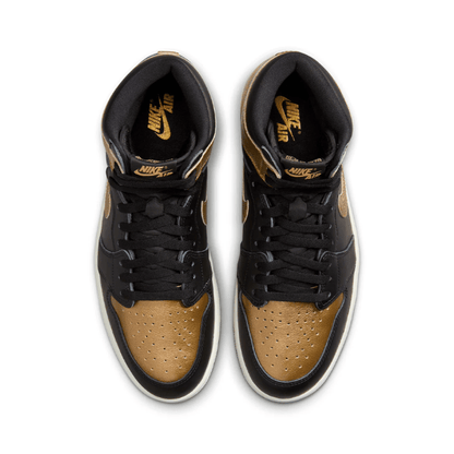Jordan 1 Retro High OG Black Metallic Gold