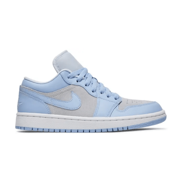 Jordan 1 Low Football Grey Aluminum Women's
