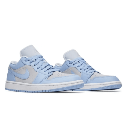 Jordan 1 Low Football Grey Aluminum Women's
