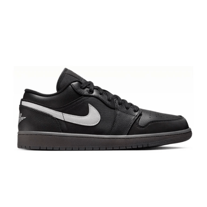 Jordan 1 Low Black White Dark Smoke Grey